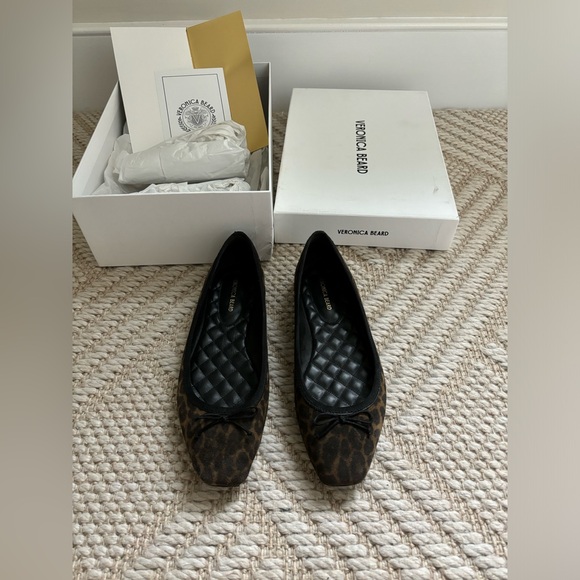 Veronica Beard Beatrix flats Cheetah print size 8 - Picture 8 of 13